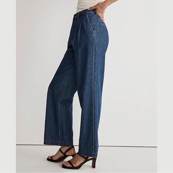 NWT Madewell The Harlow Wide-Leg Jean in Fairson Wash size 31 - Picture 5 of 15